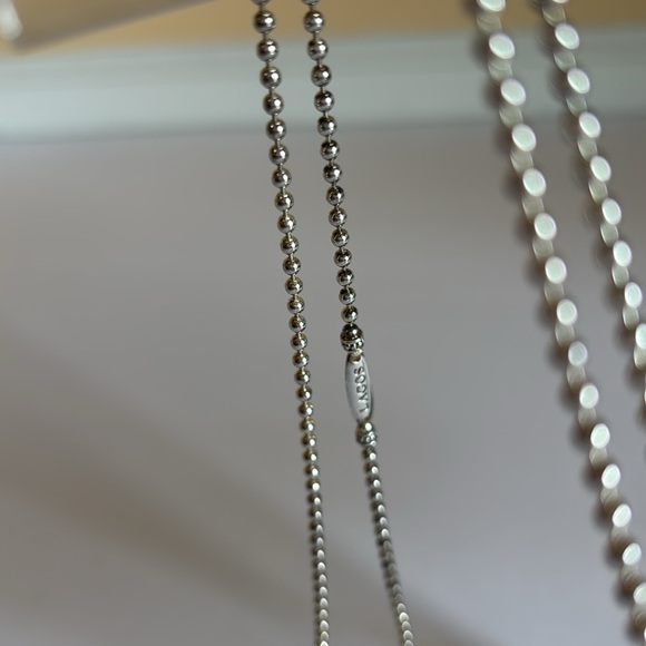 LAGOS SIGNATURE CAVIAR Silver Beaded Necklace